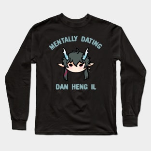 Mentally dating Honkai Star Rail Dan Heng Imbibitor Lunae | Morcaworks Long Sleeve T-Shirt